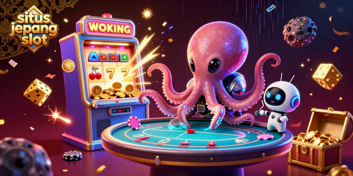 Play on the situs jepang slot with alien-themed characters and bursting slot machine jackpots.