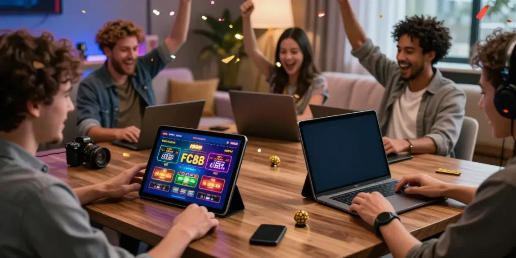 Exciting online gaming experience on https://fc88v1.com/ showcasing users engaged with diverse betting options.