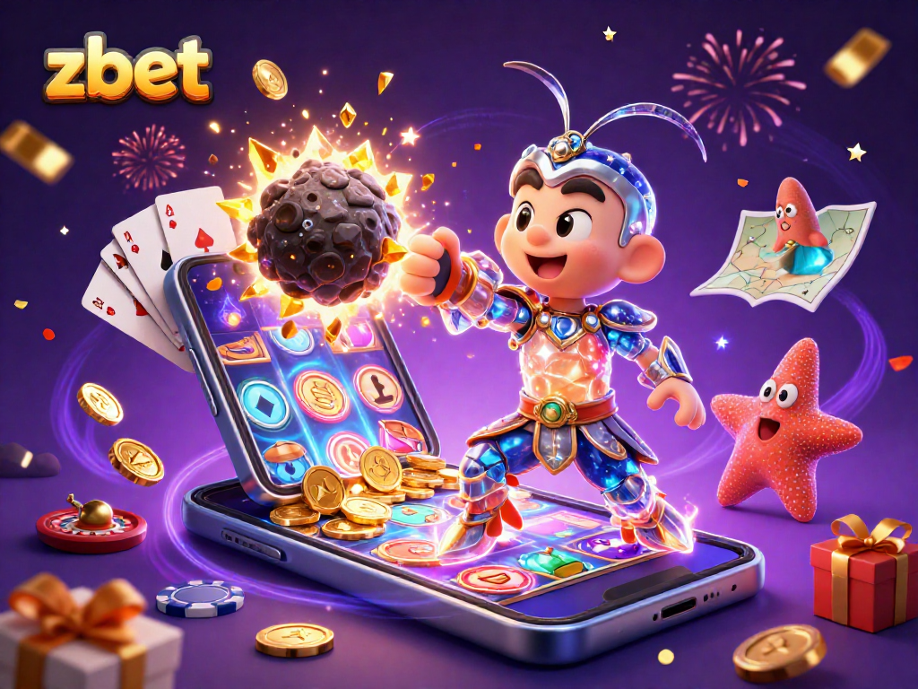 Experience the excitement with zbet as the galactic samurai mantis shrimp breaks through asteroids, highlighting online gaming.