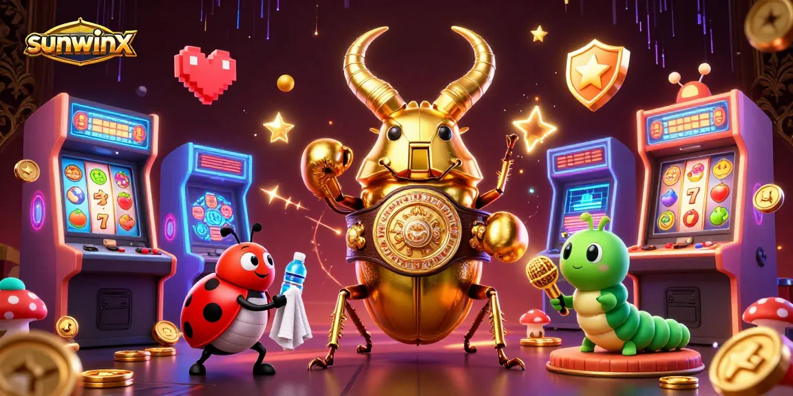 Bet on sunwinx with a stunning 3D casino illustration featuring vibrant game elements.
