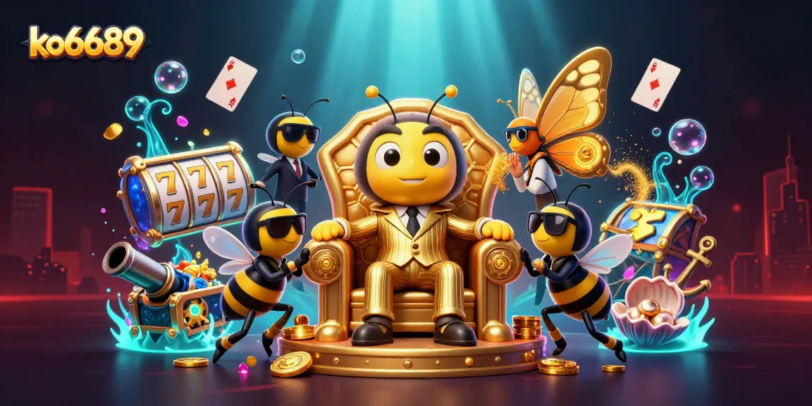 Experience thrilling gameplay at ko6689 with dynamic slot machines, animated characters, and rich casino elements.