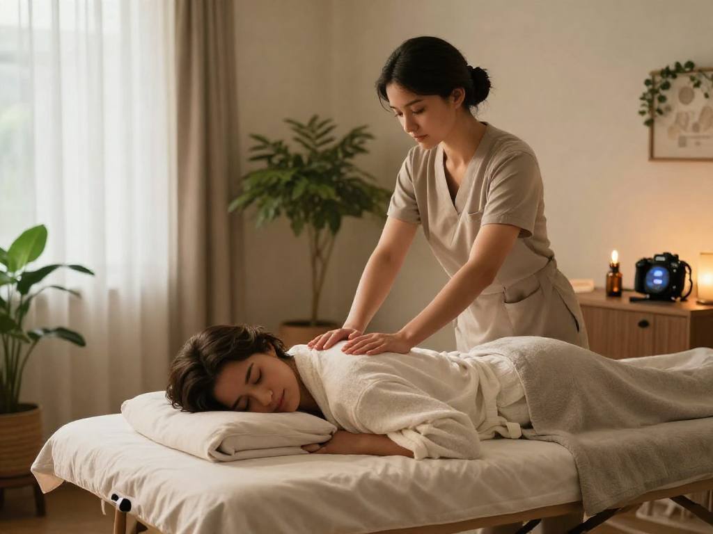 Experience premium 오산출장마사지 in a calming home environment with a professional therapist.