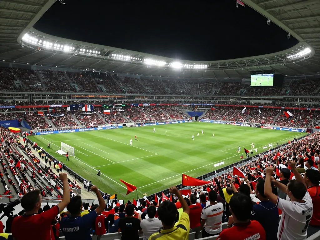 Nowgoal provides real-time updates as fans passionately cheer during an exciting live soccer match.