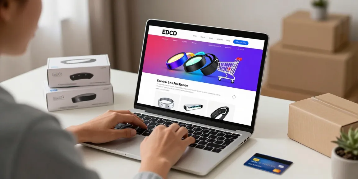 Banda led products featured in an engaging online shopping experience.