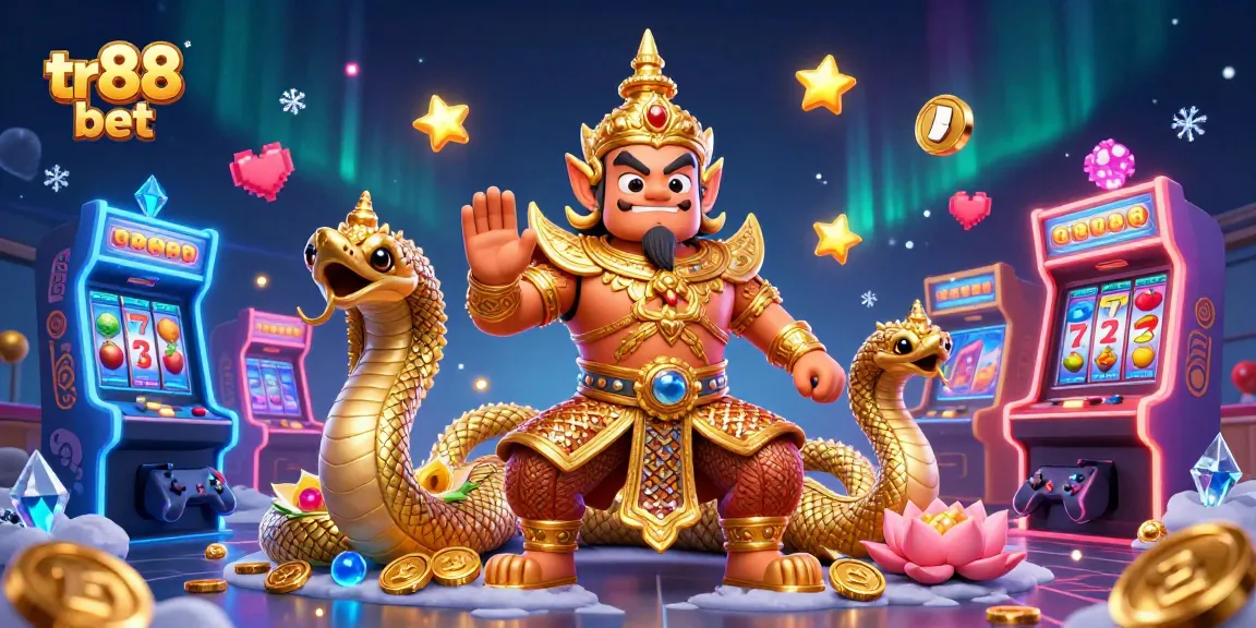 Play thrilling games at tr88 bet with vibrant casino elements and enchanting characters.